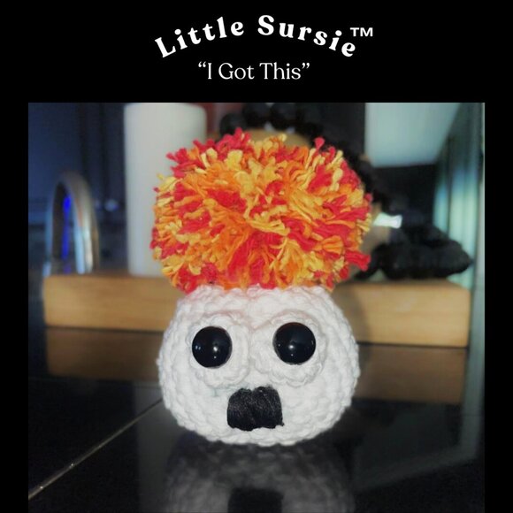 Handmade Accessories - Handmade Crocheted Cotton Amigurumi Purse Charm Keychain